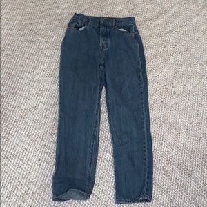 Pacsun dark wash straight jeans